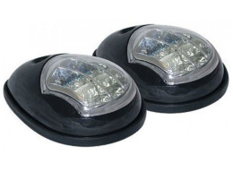 Светодиодные бортовые огни черный пластик (10251838)